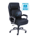 SertaPedic® wholesale. Cosset Big And Tall Executive Chair, Supports Up To 400 Lbs., Black Seat-black Back, Slate Base. HSD Wholesale: Janitorial Supplies, Breakroom Supplies, Office Supplies.