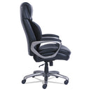 SertaPedic® wholesale. Cosset Big And Tall Executive Chair, Supports Up To 400 Lbs., Black Seat-black Back, Slate Base. HSD Wholesale: Janitorial Supplies, Breakroom Supplies, Office Supplies.
