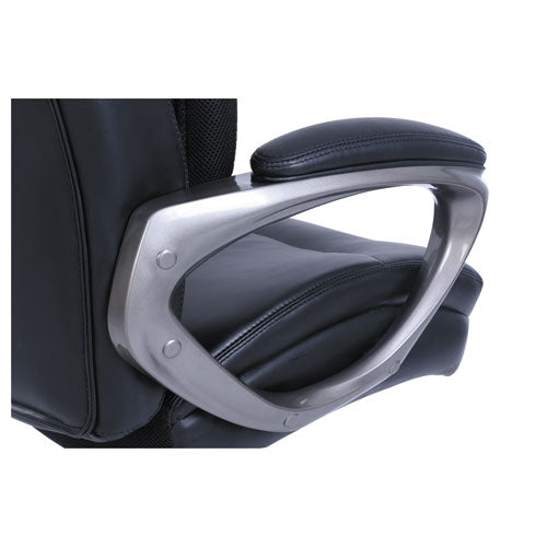 SertaPedic® wholesale. Cosset Big And Tall Executive Chair, Supports Up To 400 Lbs., Black Seat-black Back, Slate Base. HSD Wholesale: Janitorial Supplies, Breakroom Supplies, Office Supplies.