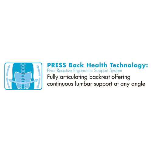 SertaPedic® wholesale. Cosset Mid-back Executive Chair, Supports Up To 275 Lbs., Black Seat-black Back, Slate Base. HSD Wholesale: Janitorial Supplies, Breakroom Supplies, Office Supplies.