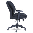 SertaPedic® wholesale. Cosset Ergonomic Task Chair, Supports Up To 275 Lbs., Black Seat-black Back, Black Base. HSD Wholesale: Janitorial Supplies, Breakroom Supplies, Office Supplies.