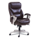SertaPedic® wholesale. Emerson Big And Tall Task Chair, Supports Up To 400 Lbs., Brown Seat-brown Back, Silver Base. HSD Wholesale: Janitorial Supplies, Breakroom Supplies, Office Supplies.