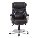 SertaPedic® wholesale. Emerson Big And Tall Task Chair, Supports Up To 400 Lbs., Brown Seat-brown Back, Silver Base. HSD Wholesale: Janitorial Supplies, Breakroom Supplies, Office Supplies.