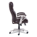SertaPedic® wholesale. Emerson Big And Tall Task Chair, Supports Up To 400 Lbs., Brown Seat-brown Back, Silver Base. HSD Wholesale: Janitorial Supplies, Breakroom Supplies, Office Supplies.