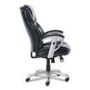 SertaPedic® wholesale. Emerson Executive Task Chair, Supports Up To 300 Lbs., Black Seat-black Back, Silver Base. HSD Wholesale: Janitorial Supplies, Breakroom Supplies, Office Supplies.