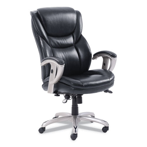 SertaPedic® wholesale. Emerson Executive Task Chair, Supports Up To 300 Lbs., Black Seat-black Back, Silver Base. HSD Wholesale: Janitorial Supplies, Breakroom Supplies, Office Supplies.