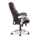 SertaPedic® wholesale. Emerson Executive Task Chair, Supports Up To 300 Lbs., Brown Seat-brown Back, Silver Base. HSD Wholesale: Janitorial Supplies, Breakroom Supplies, Office Supplies.