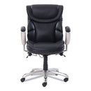 SertaPedic® wholesale. Emerson Task Chair, Supports Up To 300 Lbs., Black Seat-black Back, Silver Base. HSD Wholesale: Janitorial Supplies, Breakroom Supplies, Office Supplies.
