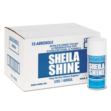 Load image into Gallery viewer, Sheila Shine wholesale. Stainless Steel Cleaner And Polish, 10 Oz Aerosol Spray, 12-carton. HSD Wholesale: Janitorial Supplies, Breakroom Supplies, Office Supplies.