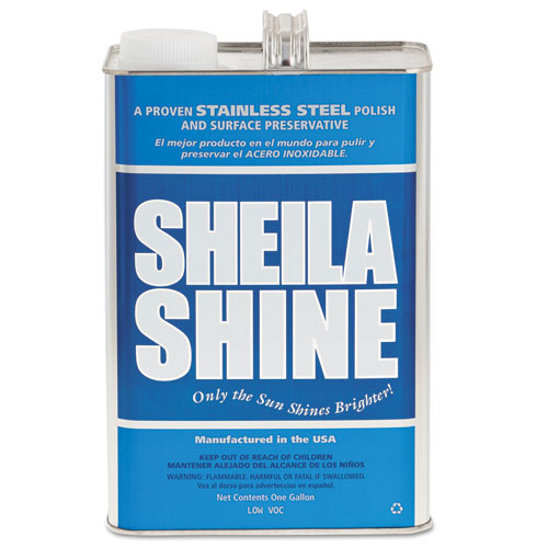 Sheila Shine wholesale. Stainless Steel Cleaner And Polish, 1 Gal Can, 4-carton. HSD Wholesale: Janitorial Supplies, Breakroom Supplies, Office Supplies.