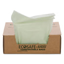 Stout® by Envision™ wholesale. Ecosafe-6400 Bags, 13 Gal, 0.85 Mil, 24" X 30", Green, 45-box. HSD Wholesale: Janitorial Supplies, Breakroom Supplies, Office Supplies.