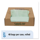 Stout® by Envision™ wholesale. Ecosafe-6400 Bags, 30 Gal, 1.1 Mil, 30" X 39", Green, 48-box. HSD Wholesale: Janitorial Supplies, Breakroom Supplies, Office Supplies.
