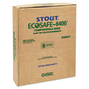 Stout® by Envision™ wholesale. Ecosafe-6400 Bags, 30 Gal, 1.1 Mil, 30" X 39", Green, 48-box. HSD Wholesale: Janitorial Supplies, Breakroom Supplies, Office Supplies.