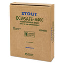 Stout® by Envision™ wholesale. Ecosafe-6400 Bags, 32 Gal, 0.85 Mil, 33" X 48", Green, 50-box. HSD Wholesale: Janitorial Supplies, Breakroom Supplies, Office Supplies.