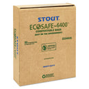 Stout® by Envision™ wholesale. Ecosafe-6400 Bags, 32 Gal, 0.85 Mil, 33" X 48", Green, 50-box. HSD Wholesale: Janitorial Supplies, Breakroom Supplies, Office Supplies.