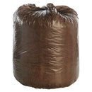 Stout® by Envision™ wholesale. Controlled Life-cycle Plastic Trash Bags, 30 Gal, 0.8 Mil, 30" X 36", Brown, 60-box. HSD Wholesale: Janitorial Supplies, Breakroom Supplies, Office Supplies.