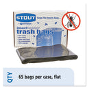 Stout® by Envision™ wholesale. Insect-repellent Trash Bags, 55 Gal, 2 Mil, 37" X 52", Black, 65-box. HSD Wholesale: Janitorial Supplies, Breakroom Supplies, Office Supplies.