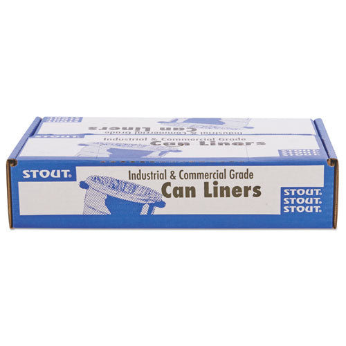 Stout® by Envision™ wholesale. Total Recycled Content Plastic Trash Bags, 10 Gal, 1 Mil, 24" X 24", Brown-black, 250-carton. HSD Wholesale: Janitorial Supplies, Breakroom Supplies, Office Supplies.