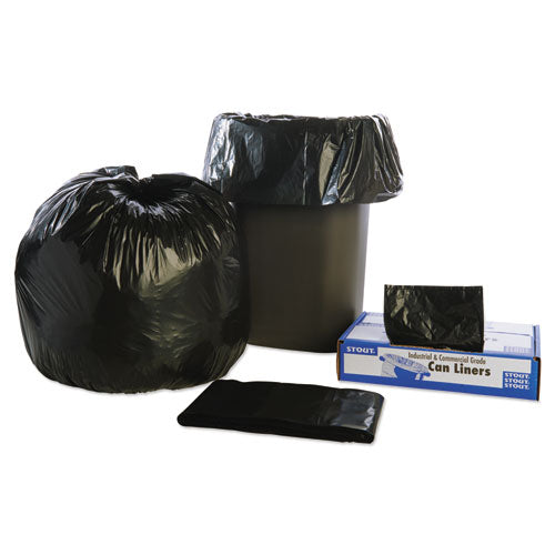 Stout® by Envision™ wholesale. Total Recycled Content Plastic Trash Bags, 30 Gal, 1.3 Mil, 30" X 39", Brown-black, 100-carton. HSD Wholesale: Janitorial Supplies, Breakroom Supplies, Office Supplies.