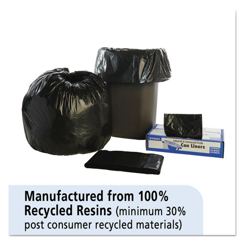Stout® by Envision™ wholesale. Total Recycled Content Plastic Trash Bags, 30 Gal, 1.3 Mil, 30" X 39", Brown-black, 100-carton. HSD Wholesale: Janitorial Supplies, Breakroom Supplies, Office Supplies.
