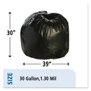 Stout® by Envision™ wholesale. Total Recycled Content Plastic Trash Bags, 30 Gal, 1.3 Mil, 30" X 39", Brown-black, 100-carton. HSD Wholesale: Janitorial Supplies, Breakroom Supplies, Office Supplies.