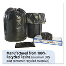 Stout® by Envision™ wholesale. Total Recycled Content Plastic Trash Bags, 60 Gal, 1.5 Mil, 38" X 60", Brown-black, 100-carton. HSD Wholesale: Janitorial Supplies, Breakroom Supplies, Office Supplies.