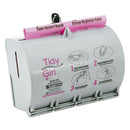 Tidy Girl™ wholesale. Plastic Feminine Hygiene Disposal Bag Dispenser, Gray. HSD Wholesale: Janitorial Supplies, Breakroom Supplies, Office Supplies.