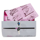 Tidy Girl™ wholesale. Plastic Feminine Hygiene Disposal Bag Dispenser, Gray. HSD Wholesale: Janitorial Supplies, Breakroom Supplies, Office Supplies.