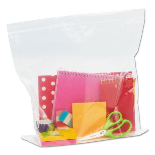 Stout® by Envision™ wholesale. Seal Closure Bags, 2 Mil, 12" X 12", Clear, 500-carton. HSD Wholesale: Janitorial Supplies, Breakroom Supplies, Office Supplies.