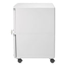 Storex wholesale. Two-drawer Mobile Filing Cabinet, 14.75w X 18.25d X 26h, Gray. HSD Wholesale: Janitorial Supplies, Breakroom Supplies, Office Supplies.