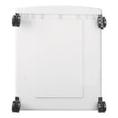 Storex wholesale. Two-drawer Mobile Filing Cabinet, 14.75w X 18.25d X 26h, Gray. HSD Wholesale: Janitorial Supplies, Breakroom Supplies, Office Supplies.