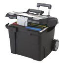 Storex wholesale. Premium File Cart, 15w X 16.38d X 14.25 To 30h, Black. HSD Wholesale: Janitorial Supplies, Breakroom Supplies, Office Supplies.