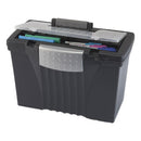 Storex wholesale. Portable Letter-legal Filebox With Organizer Lid, Letter-legal Files, 14.5" X 10.5" X 12", Black. HSD Wholesale: Janitorial Supplies, Breakroom Supplies, Office Supplies.