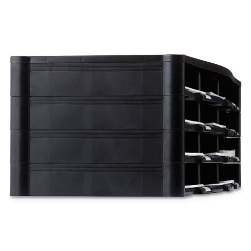 Storex wholesale. Storex Literature Organizer, 12 Section, 10 5-8 X 13 3-10 X 31 2-5, Black. HSD Wholesale: Janitorial Supplies, Breakroom Supplies, Office Supplies.