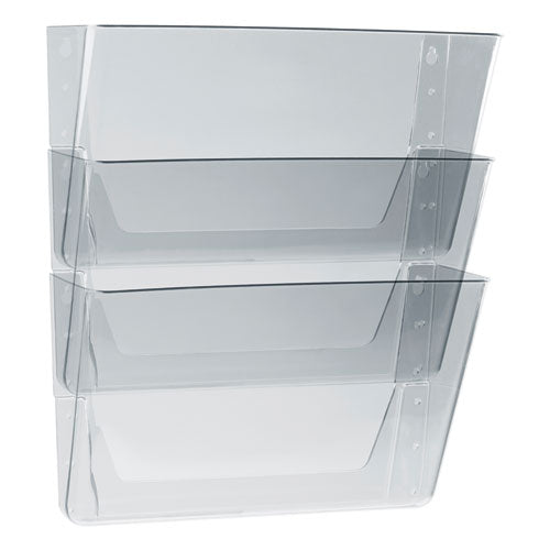 Storex wholesale. Wall File, Letter, 13 X 14, Three Pocket, Clear. HSD Wholesale: Janitorial Supplies, Breakroom Supplies, Office Supplies.