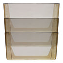 Storex wholesale. Wall File, Letter, 13 X 14, Three Pocket, Smoke. HSD Wholesale: Janitorial Supplies, Breakroom Supplies, Office Supplies.