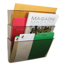 Storex wholesale. Wall File, Letter, 13 X 14, Three Pocket, Smoke. HSD Wholesale: Janitorial Supplies, Breakroom Supplies, Office Supplies.