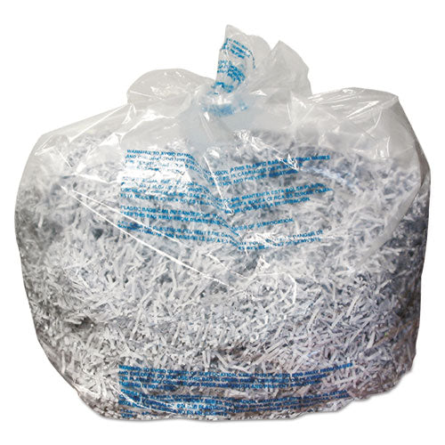 GBC® wholesale. Plastic Shredder Bags, 13-19 Gal Capacity, 25-box. HSD Wholesale: Janitorial Supplies, Breakroom Supplies, Office Supplies.