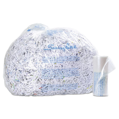 GBC® wholesale. Plastic Shredder Bags, 6-8 Gal Capacity, 100-box. HSD Wholesale: Janitorial Supplies, Breakroom Supplies, Office Supplies.