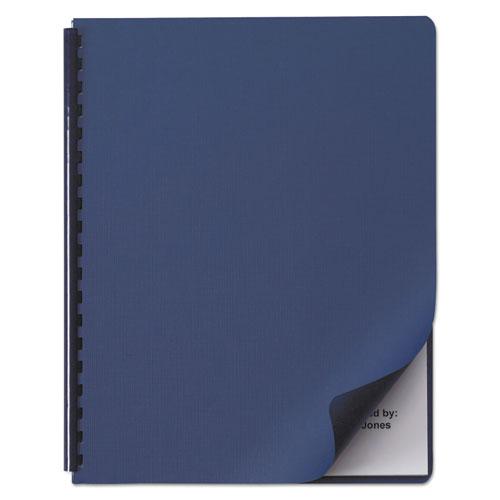 GBC® wholesale. Linen Textured Binding System Covers, 11 1-4 X 8 3-4, Navy, 50-pack. HSD Wholesale: Janitorial Supplies, Breakroom Supplies, Office Supplies.
