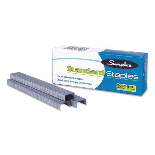 Swingline® wholesale. Swingline S.f. 1 Standard Staples, 0.25" Leg, 0.5" Crown, Steel, 5,000-box. HSD Wholesale: Janitorial Supplies, Breakroom Supplies, Office Supplies.