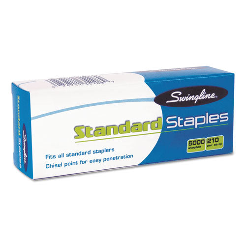 Swingline® wholesale. Swingline S.f. 1 Standard Staples, 0.25" Leg, 0.5" Crown, Steel, 5,000-box. HSD Wholesale: Janitorial Supplies, Breakroom Supplies, Office Supplies.