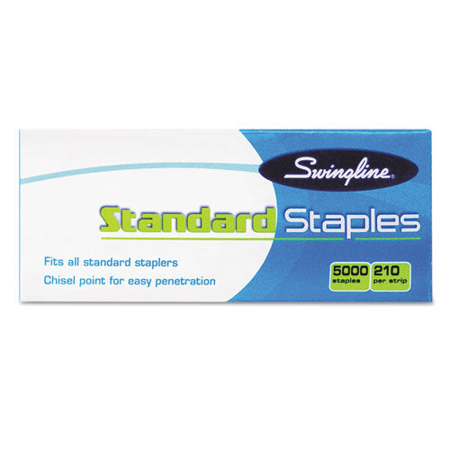 Swingline® wholesale. Swingline S.f. 1 Standard Staples, 0.25" Leg, 0.5" Crown, Steel, 5,000-box. HSD Wholesale: Janitorial Supplies, Breakroom Supplies, Office Supplies.