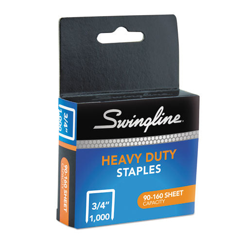 Swingline® wholesale. Swingline S.f. 13 Heavy-duty Staples, 0.75" Leg, 0.5" Crown, Steel, 1,000-box. HSD Wholesale: Janitorial Supplies, Breakroom Supplies, Office Supplies.