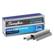 Swingline® wholesale. Swingline S.f. 3 Premium Staples, 0.25" Leg, 0.5" Crown, Steel, 5,000-box. HSD Wholesale: Janitorial Supplies, Breakroom Supplies, Office Supplies.