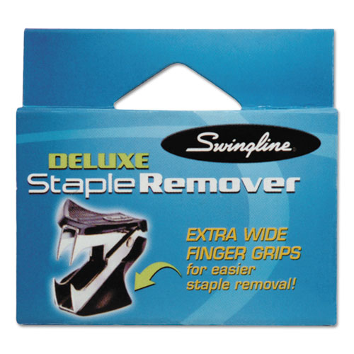 Swingline® wholesale. Swingline Deluxe Jaw-style Staple Remover, Black. HSD Wholesale: Janitorial Supplies, Breakroom Supplies, Office Supplies.