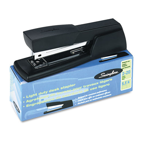 Swingline® wholesale. Swingline Light-duty Full Strip Desk Stapler, 20-sheet Capacity, Black. HSD Wholesale: Janitorial Supplies, Breakroom Supplies, Office Supplies.