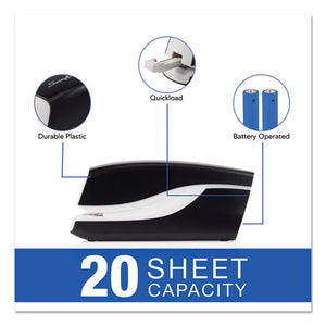 Swingline® wholesale. Swingline Breeze Automatic Stapler, 20-sheet Capacity, Black. HSD Wholesale: Janitorial Supplies, Breakroom Supplies, Office Supplies.