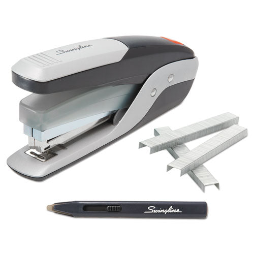 Swingline® wholesale. Swingline Quick Touch Stapler Value Pack, 28-sheet Capacity, Black-silver. HSD Wholesale: Janitorial Supplies, Breakroom Supplies, Office Supplies.