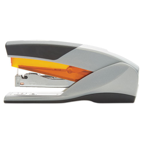 Swingline® wholesale. Swingline Optima 25 Reduced Effort Stapler, 25-sheet Capacity, Gray-orange. HSD Wholesale: Janitorial Supplies, Breakroom Supplies, Office Supplies.